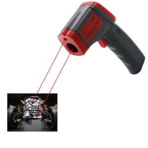 ST400 Digital Laser fără contact cu termometru infraroșu Ecran de fundal Afișaj temperatură industrială -32 până la 400 Celsius