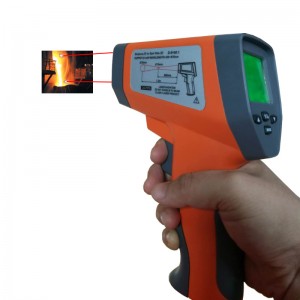 Piese termice termice cu infraroșu laser digital portabil CE CE digital Pistol de contact Pistol de temperatură Detector industrial de temperatură în infraroșu