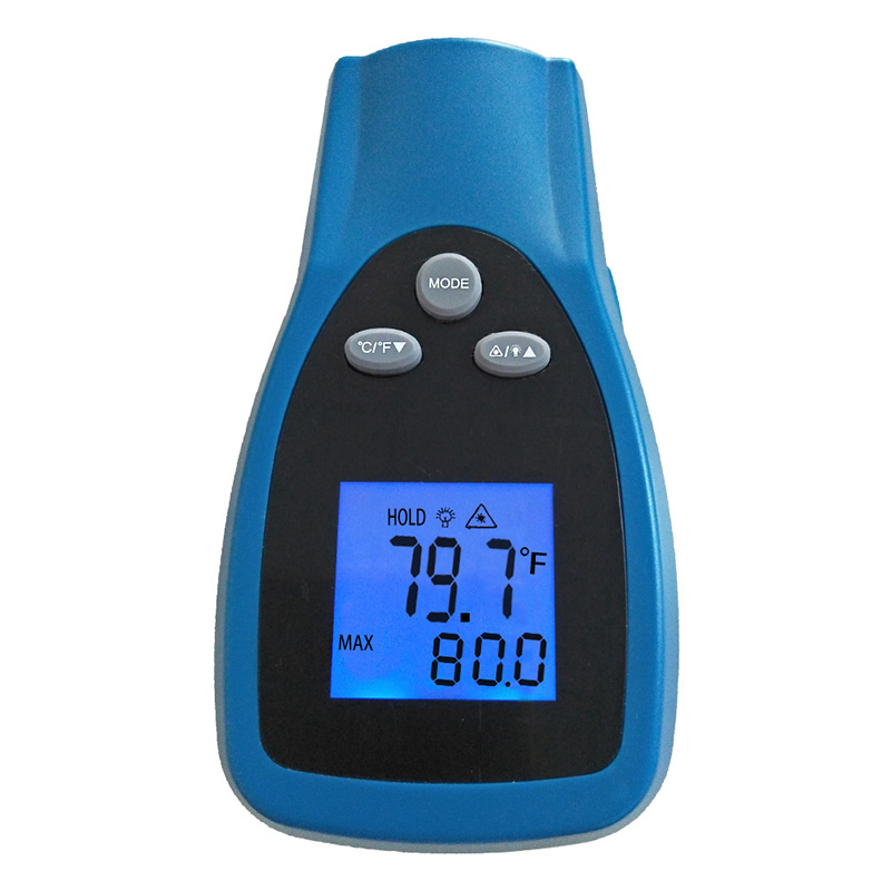 Măsurarea precisă a termometrului infraroșu de mână industrial mic